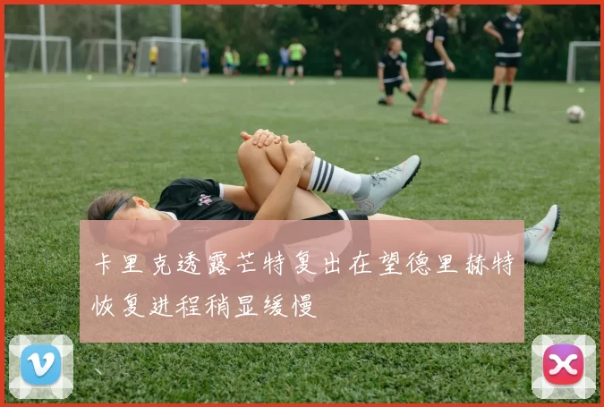 卡里克透露芒特复出在望德里赫特恢复进程稍显缓慢